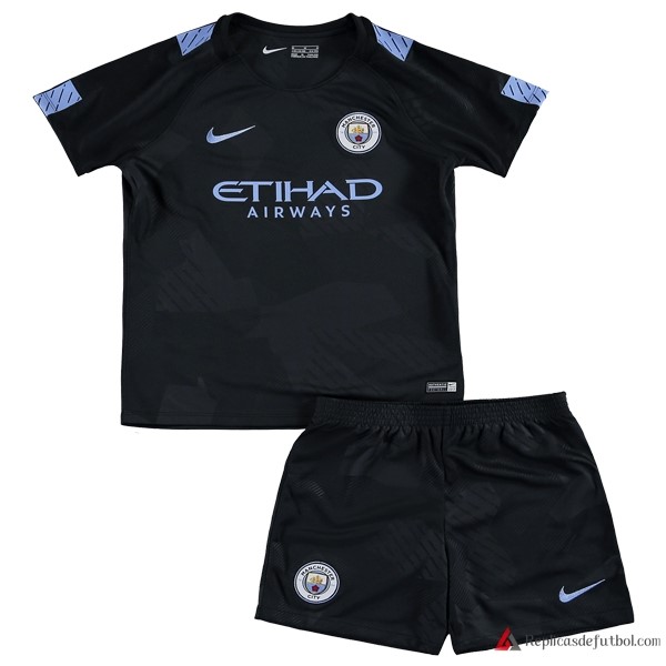 Camiseta Manchester City Niño Tercera equipación 2017-2018